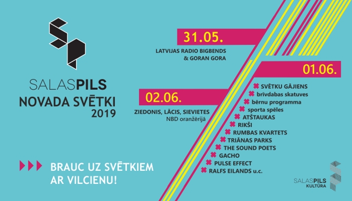 Uz Salaspils svētkiem ar vilcienu