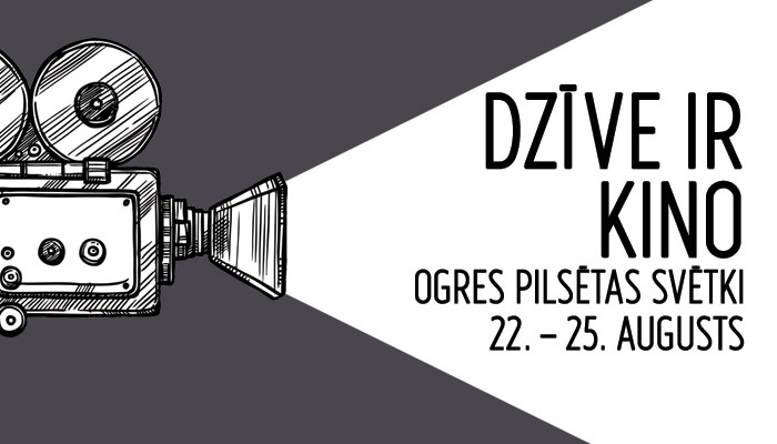 Dzīve ir kino! Ar vilcienu uz Ogres Pilsētas svētkiem 22.-25. augustā