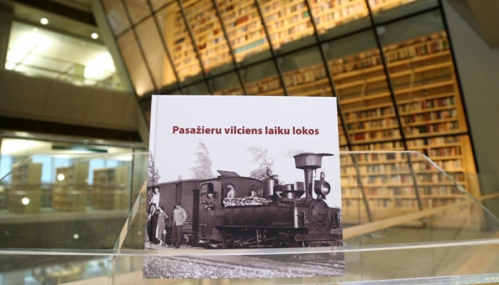 Latvijas bibliotēkas dāvanā saņems 100 pasažieru vilciena vēsturei veltītas grāmatas 